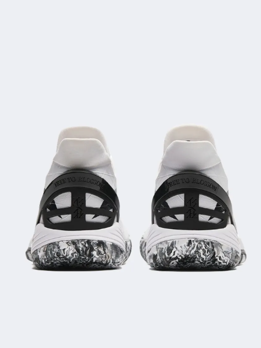 Anta Z Up 224 Men Basketball Shoes White/Black Pro Response Shoes Lightweight Support Frame