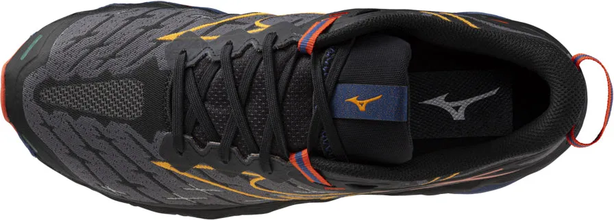 Nature Walk Mesh Upper Mizuno Wave Mujin 10 Mens Trail Running Shoes - Black