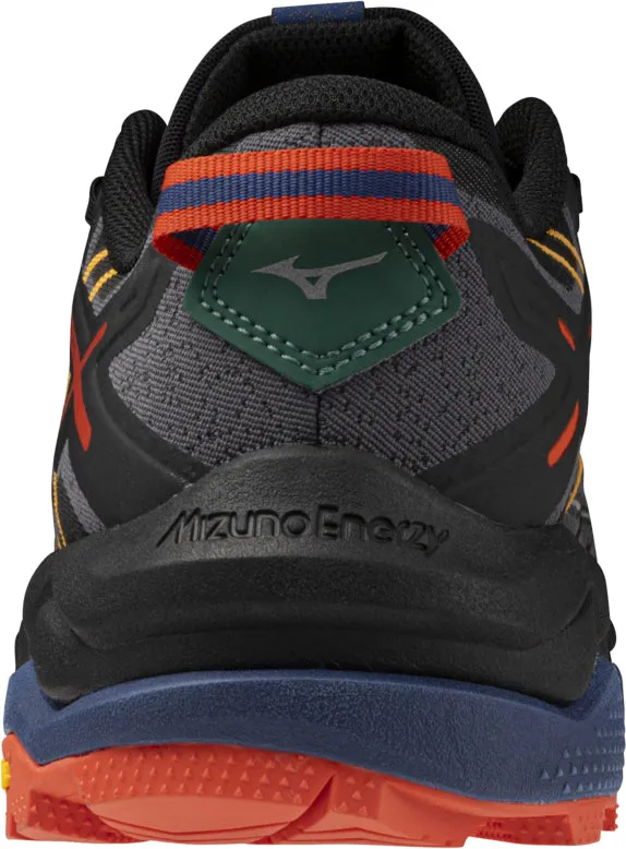 Mizuno Wave Mujin 10 Mens Trail Running Shoes - Black Wet Grip Mesh