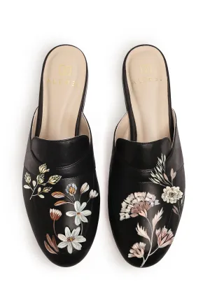 Mocha Mousse Black Mule MultiDirectional Simple Travel Shoes