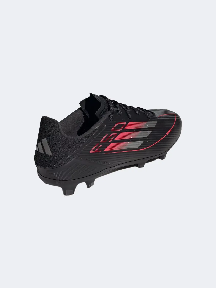 Maximized Comfort Adidas F50 League Fg MG Men Football Shoes Black/Metallic/Red