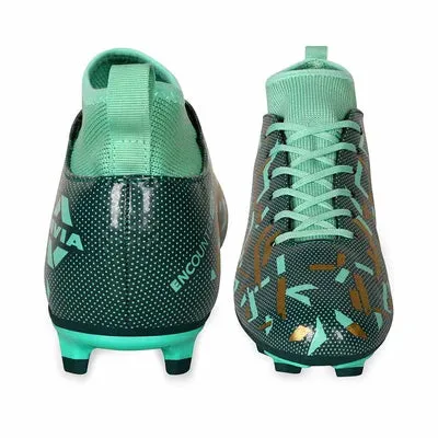 Nivia Pro Encounter 10 Football Shoes for Men (Green) Power Focus Directional Change