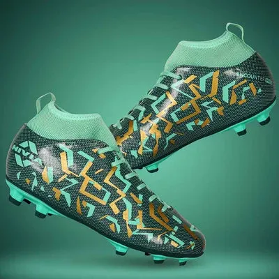 No Friction Nivia Pro Encounter 10 Football Shoes for Men (Green)