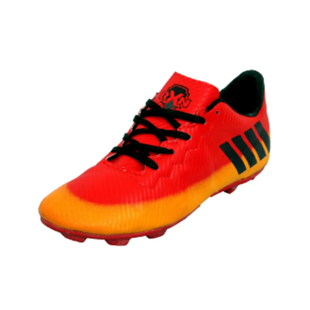 Indoor Grip Field Routine RXN Counter Strike Football Shoes (Red/Orange)