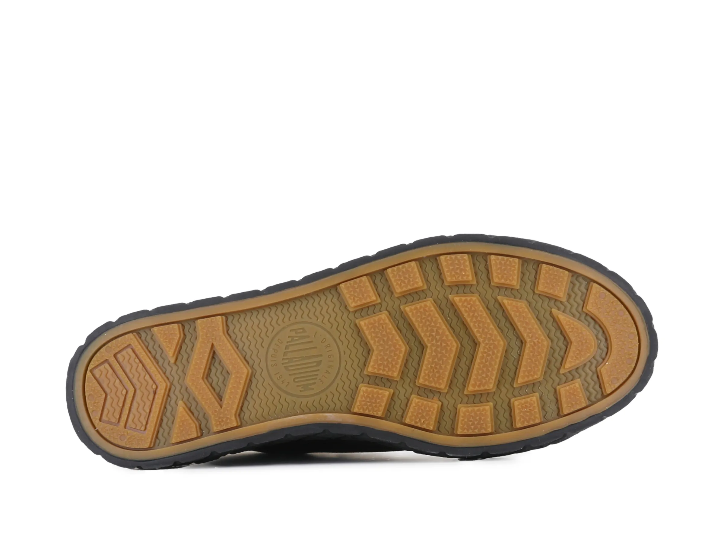 79142-001-M | PALLA ACE CHUKKA ORGANIC | BLACK/BLACK Padded Tongue Heritage Line
