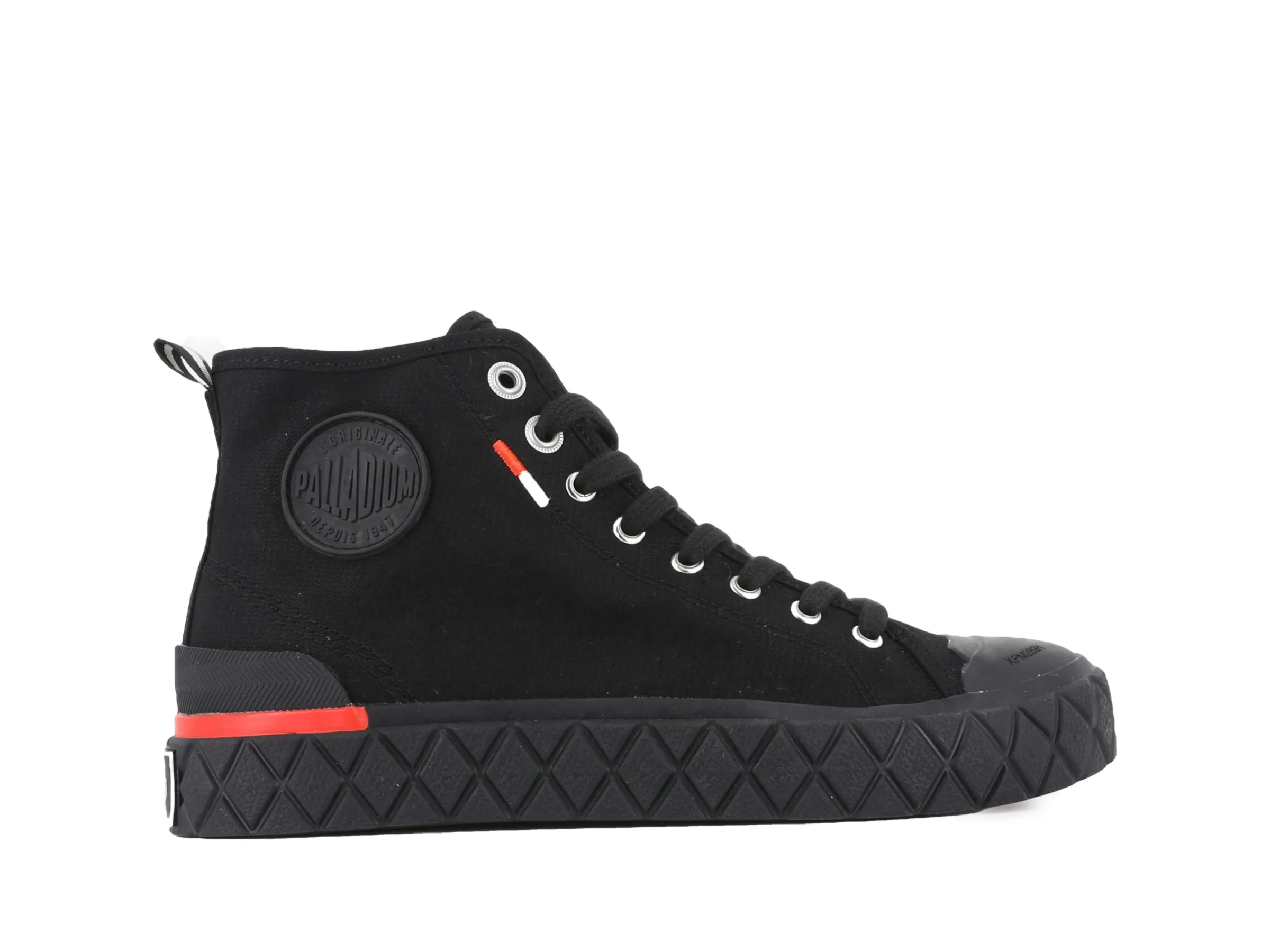 79142-001-M | PALLA ACE CHUKKA ORGANIC | BLACK/BLACK Fashionable Soft Land