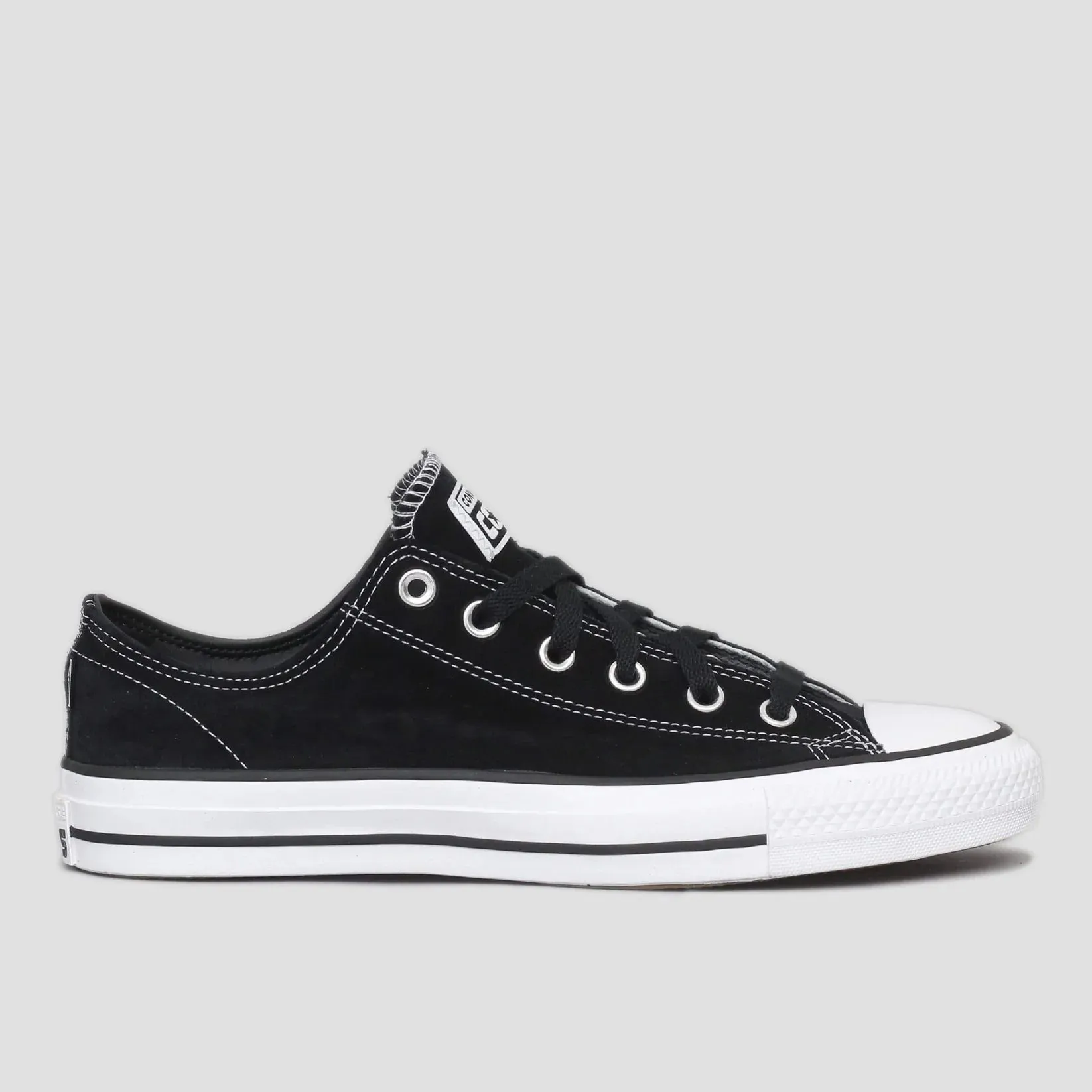 Textured Surface Crowd Favorite Converse CONS CTAS Pro Ox Skate Shoes - Black / Black / White