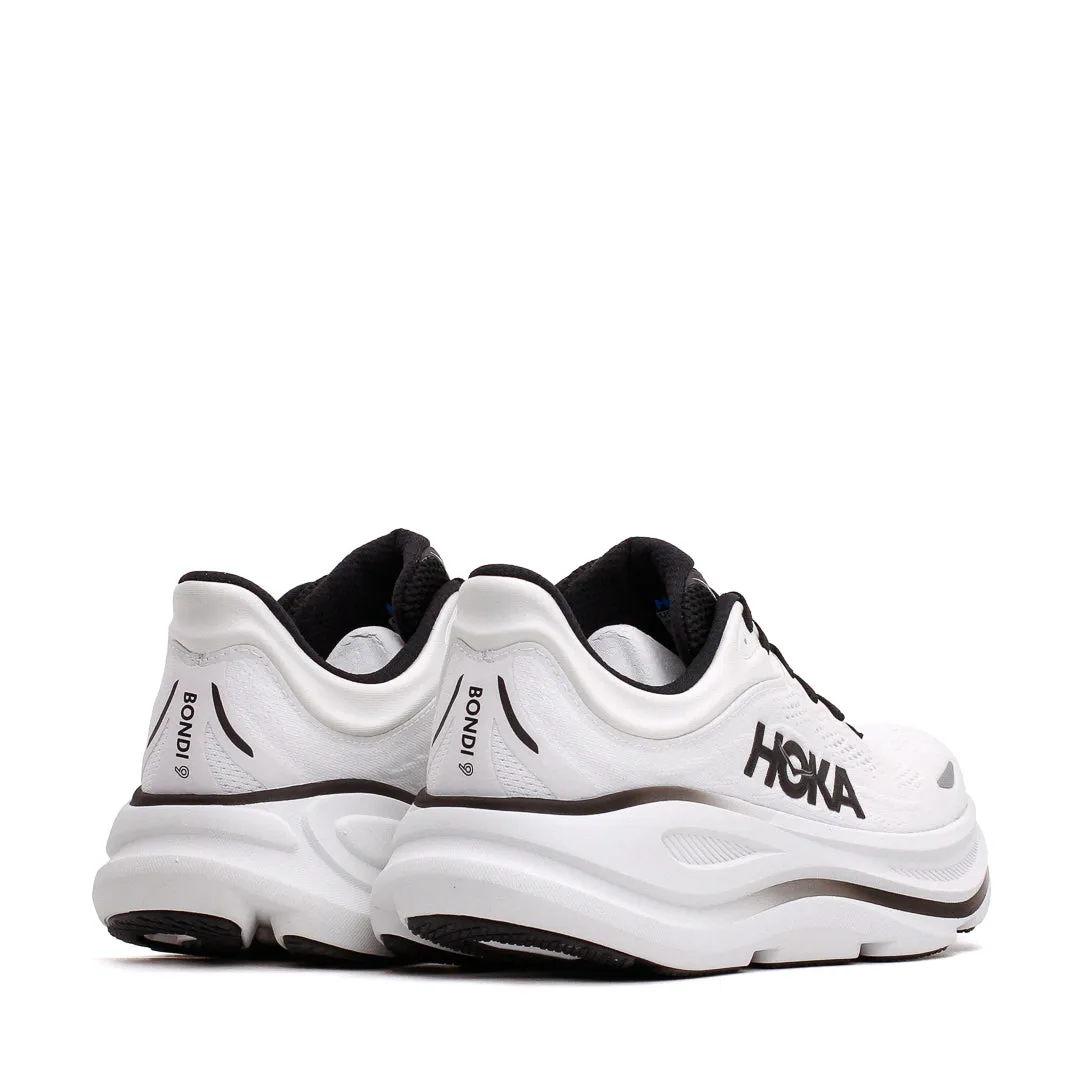 Breath Fresh Hoka One One Men Bondi 9 White Black 1162011-WBLC
