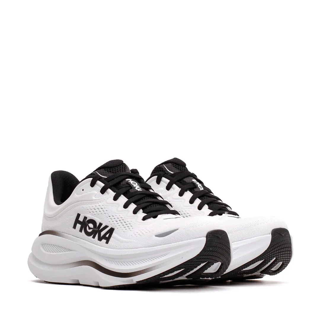 Hoka One One Men Bondi 9 White Black 1162011-WBLC Soft Neutral