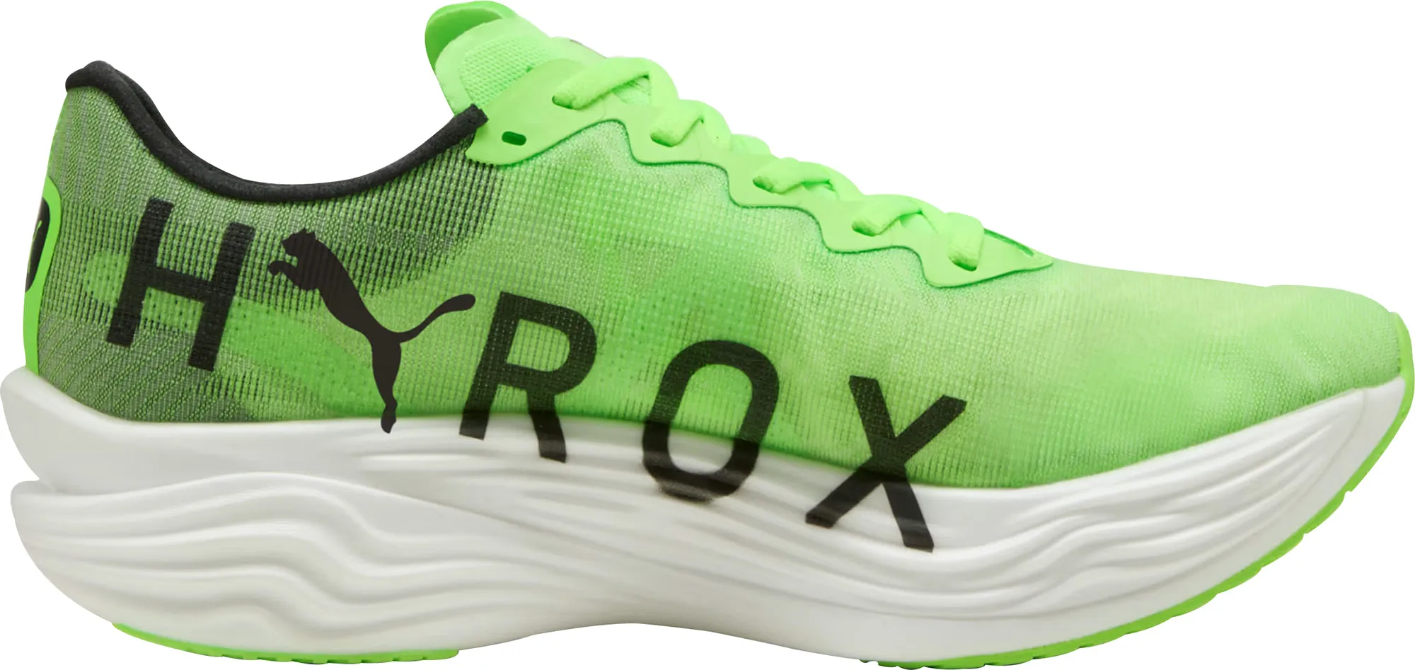 Memory Foam Casual Wear Any Path Puma Deviate Nitro Elite 3 HYROX Mens Running Shoes - Green