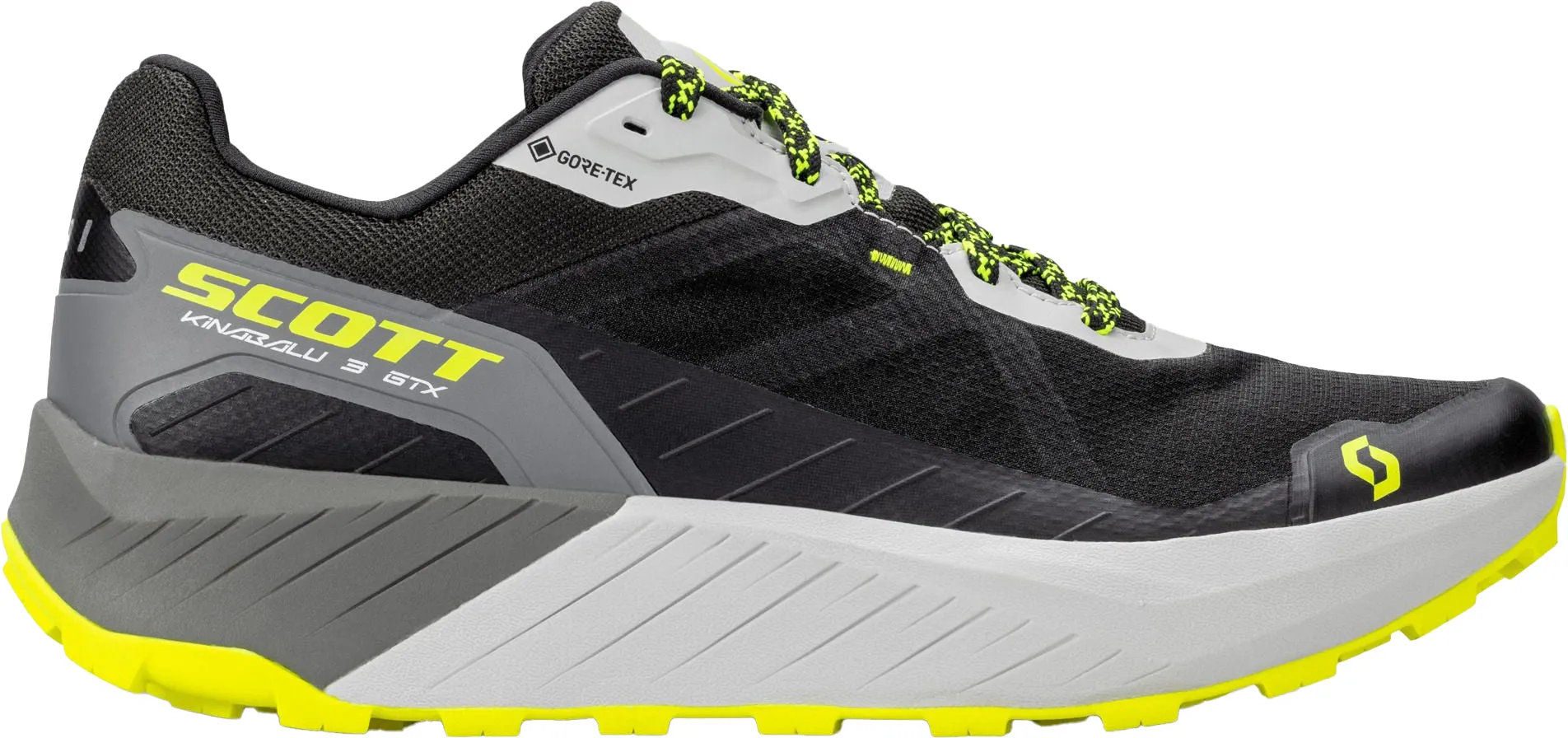 Scott Kinabalu 3 GORE-TEX Mens Trail Running Shoes - Black Training Mode Hill Walk