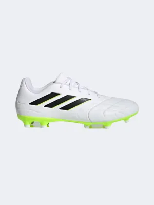 Goal Scoring Adidas Copa Pure.3 Men Football Shoes White/Lemon/ Black