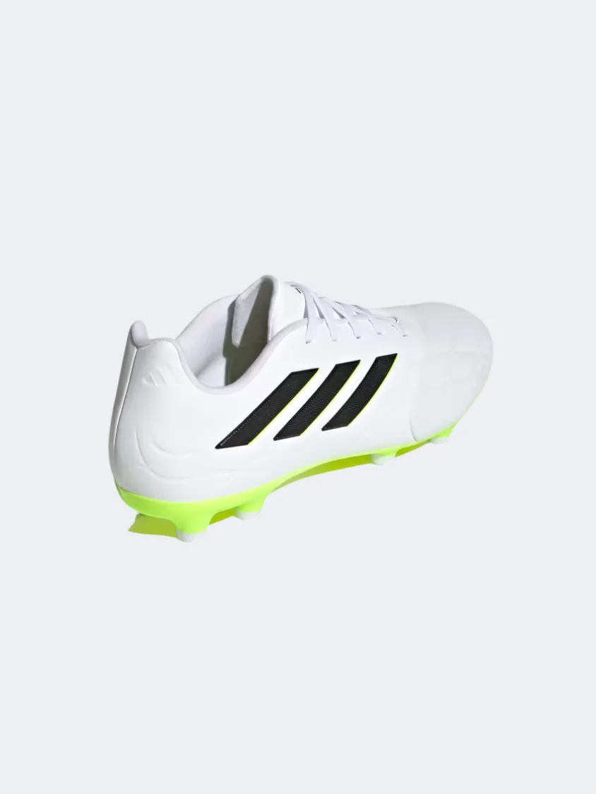 Adidas Copa Pure.3 Men Football Shoes White/Lemon/ Black Amateur Games Strength training