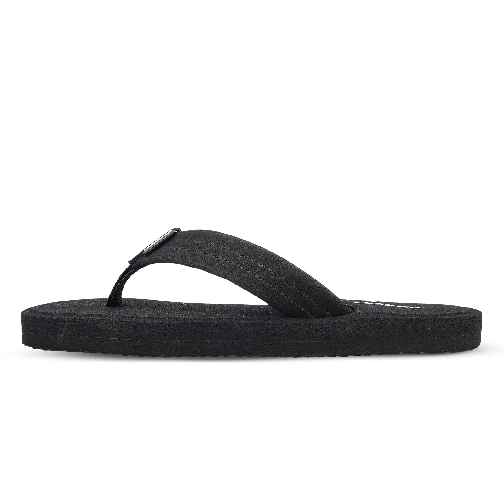 Holiday Pool Gear Open Design Men's Flip-Flop Slippers - WC6629 Black