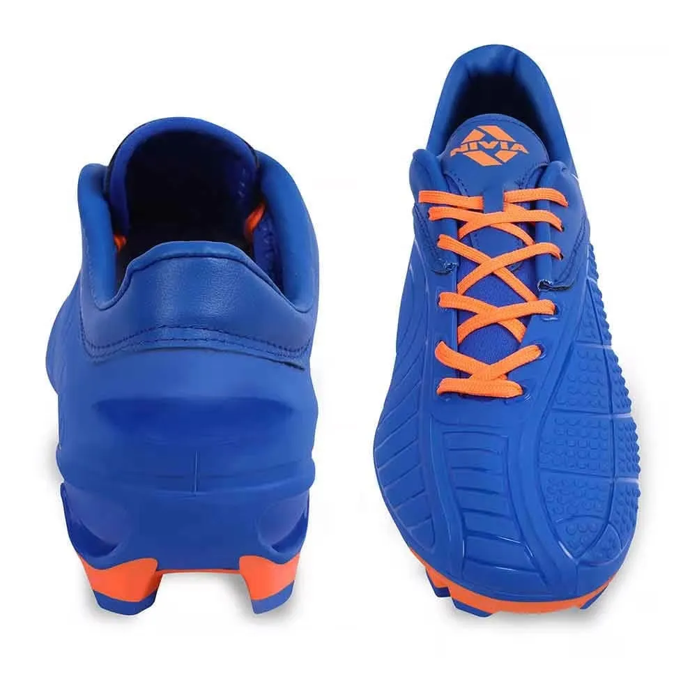 wet conditions NIVIA Dominator 2.0 Football Shoes for Men (Blue)