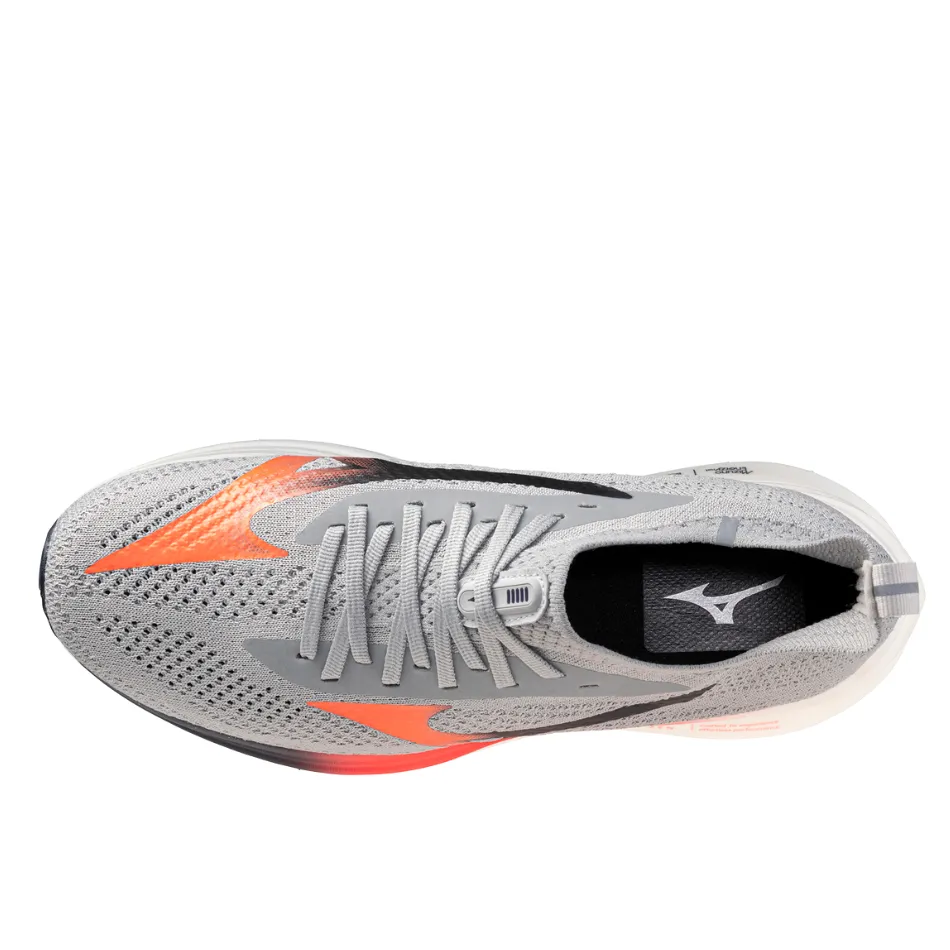 Mizuno Men's Neo Zen Running Shoes in Harbour Mist/Fiery Coral 2/Baritone Blue AW25 Toe - Protection