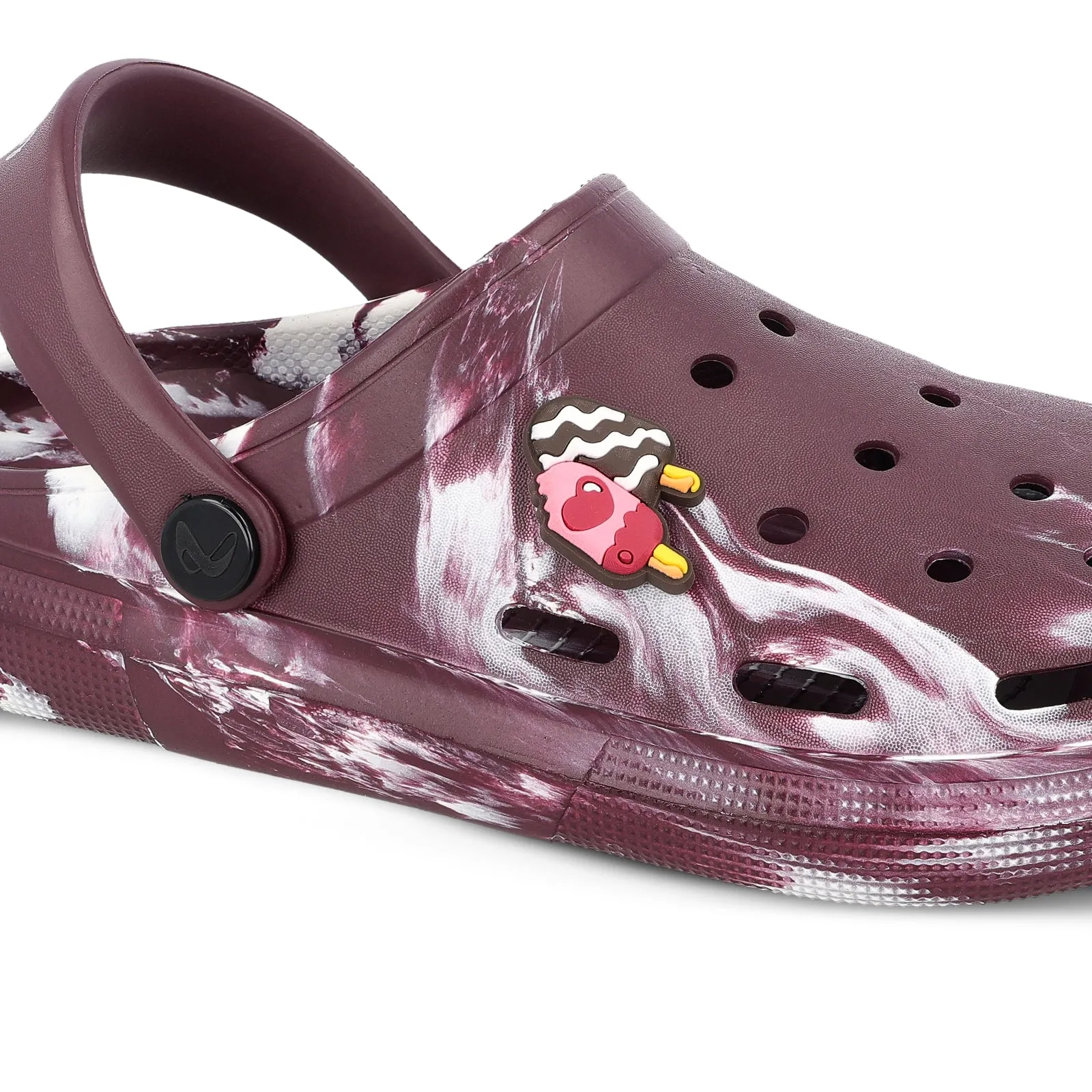 Quick Slip Green Fresh Women's Clogs  - WC8960 Grape White
