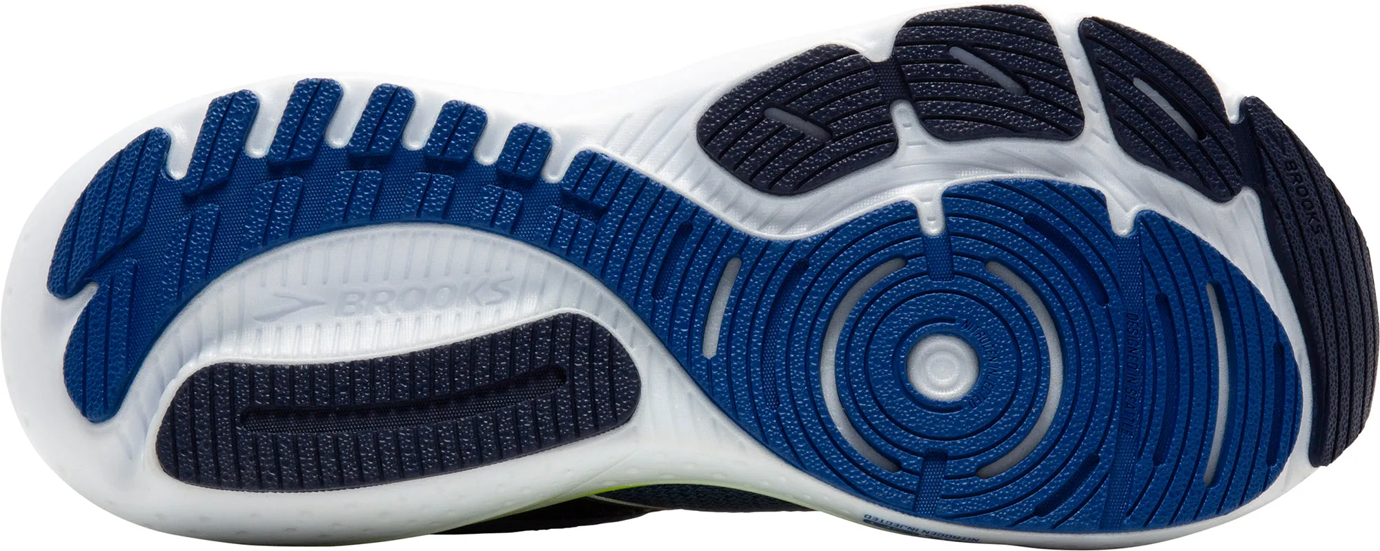 Brooks Glycerin GTS 21 Mens Running Shoes - Blue Day Long