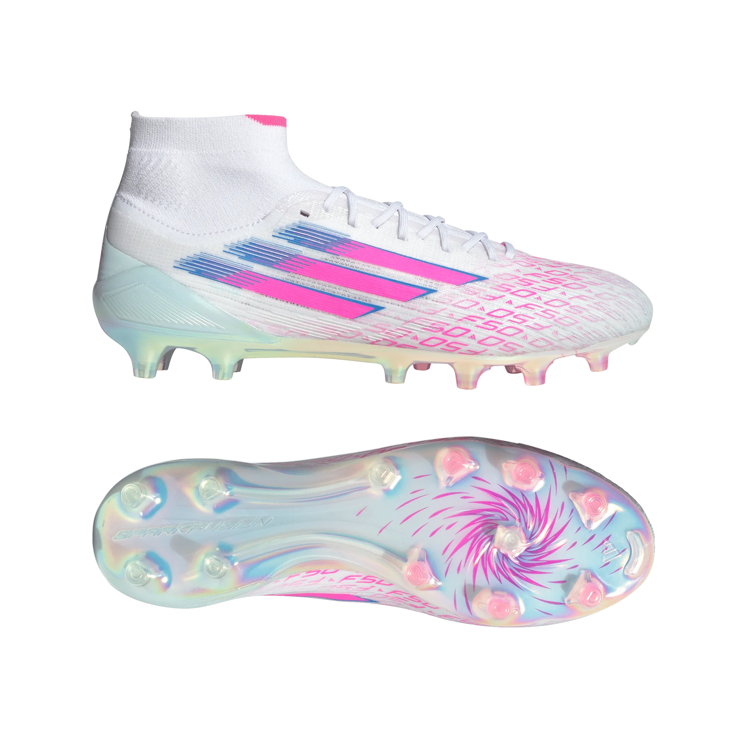 F50 Sparkfusion Elite Mid Women's FG/AG - Trinity Rodman Special Edition (JH7650) Trail Ease Park Day