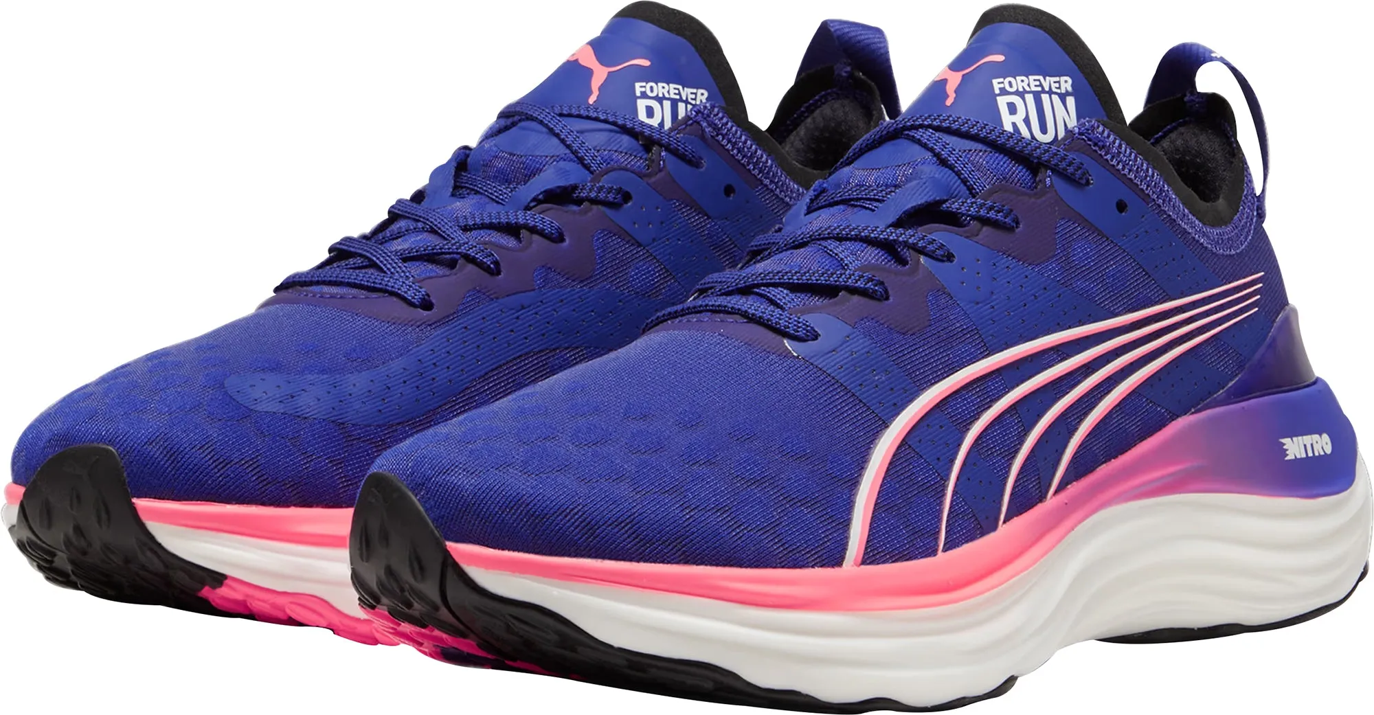 Puma ForeverRun Nitro Mens Running Shoes - Navy Fast pace Fantasy Path