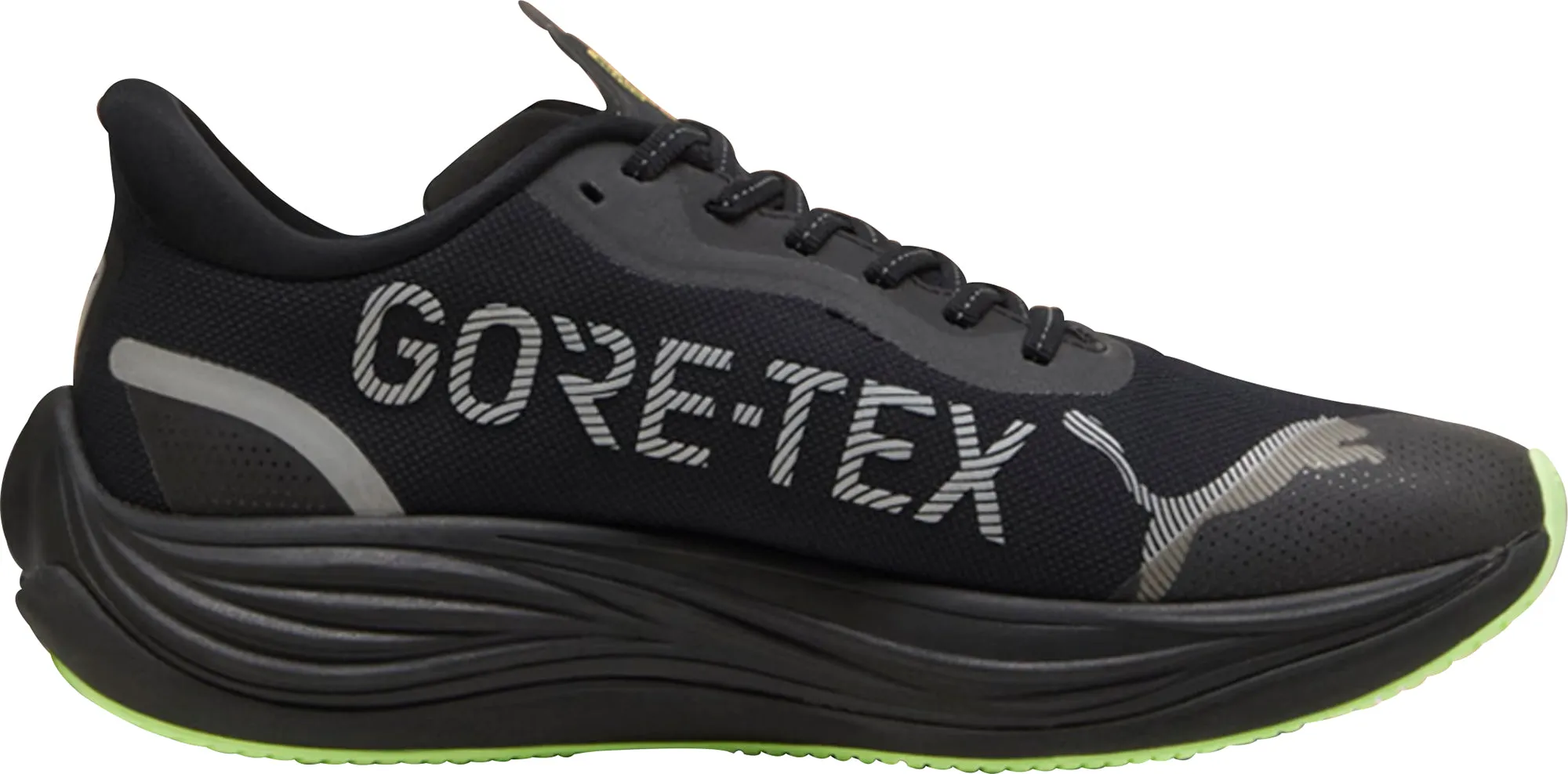 heel cup Pool Time Puma Velocity Nitro 3 GORE-TEX Mens Running Shoes - Black