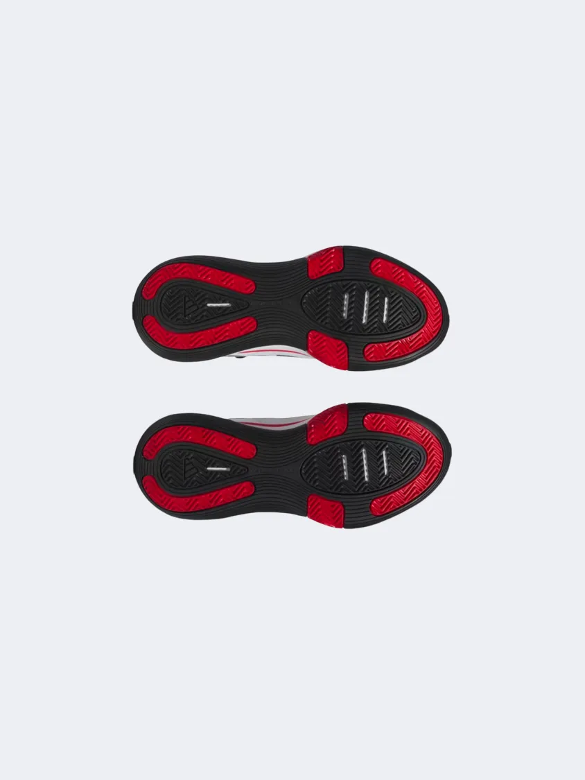 molded Adidas Bounce Legends Men Basketball Shoes White/Black/Scarlet