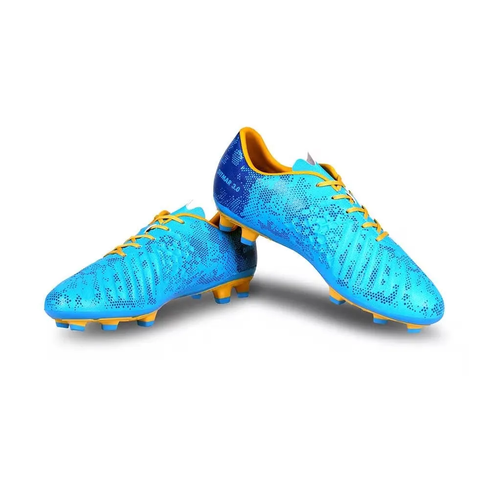 Speed Focus Enhanced Performance NIVIA Ditmar 3.0 Football Shoes for Men (Cyan Blue)