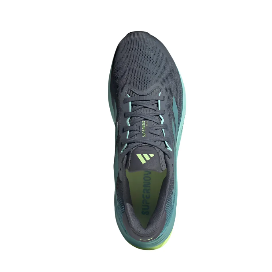 stability increase Adidas Men's Supernova Rise 2 Running Shoes in Onix/Minton/Hireye AW25