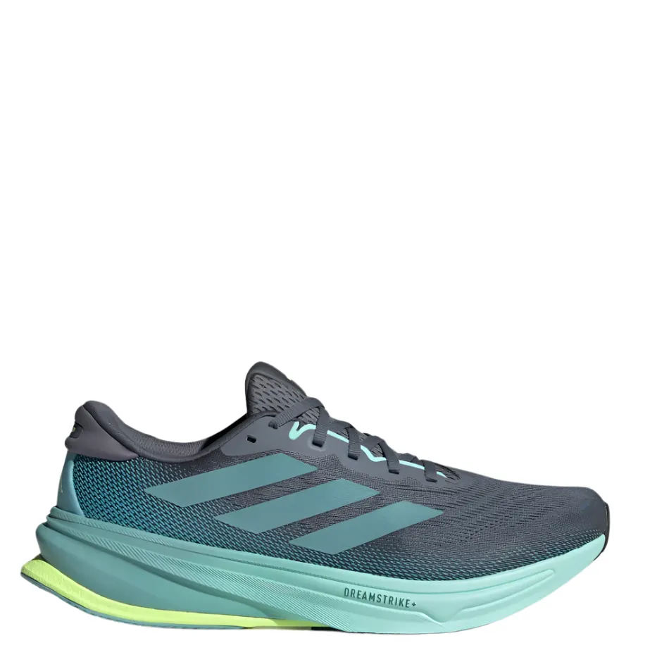 stylish shoe look Adidas Men's Supernova Rise 2 Running Shoes in Onix/Minton/Hireye AW25