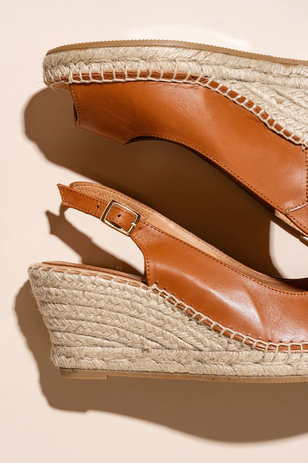 Smart Vibe Harbor Step Peyton Peep Toe Slingback Espadrille