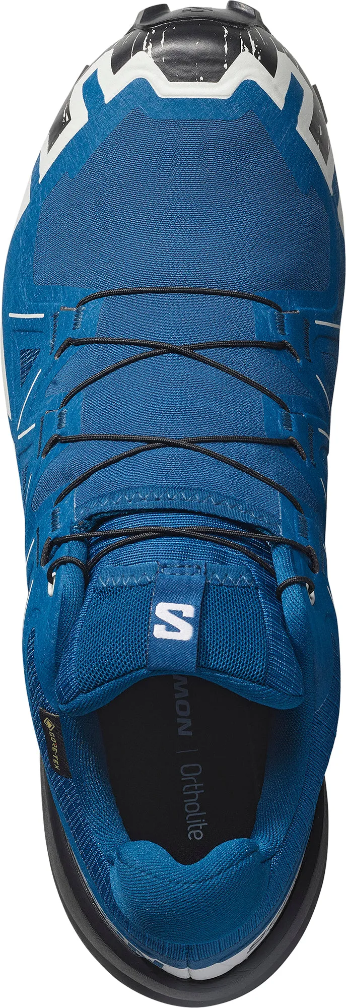 Quick Drying Work Commute Salomon Speedcross 6 GORE-TEX Mens Trail Running Shoes - Blue