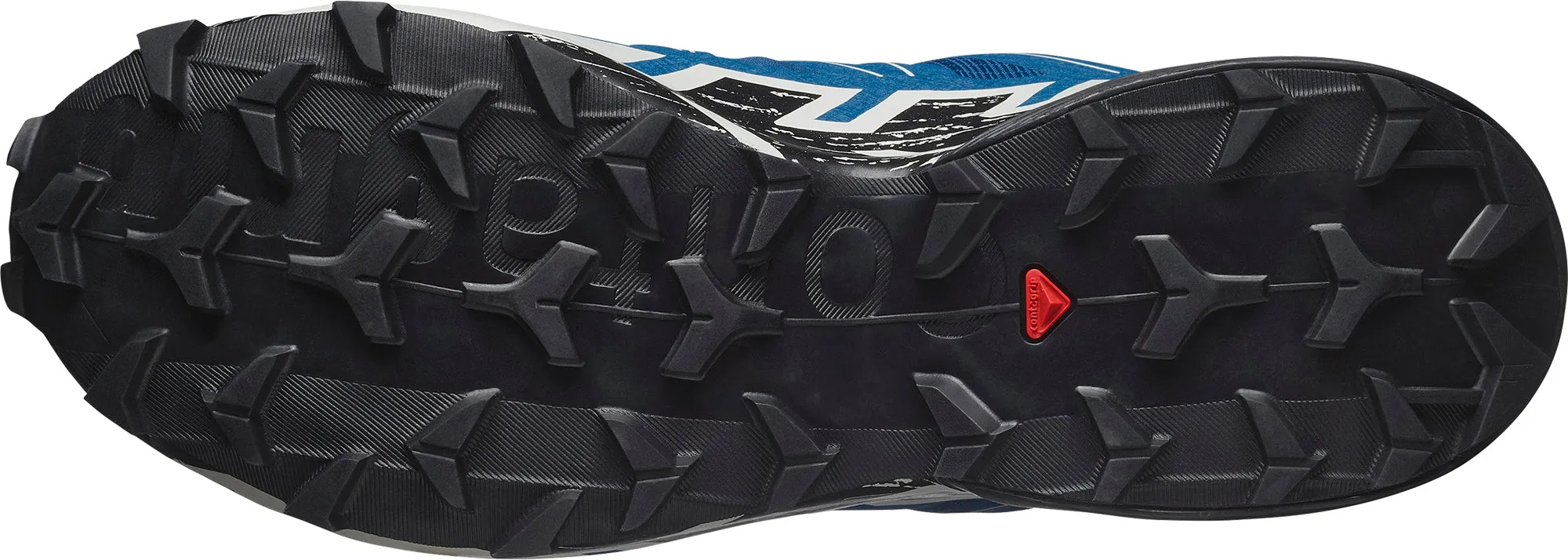 Wide Path Salomon Speedcross 6 GORE-TEX Mens Trail Running Shoes - Blue
