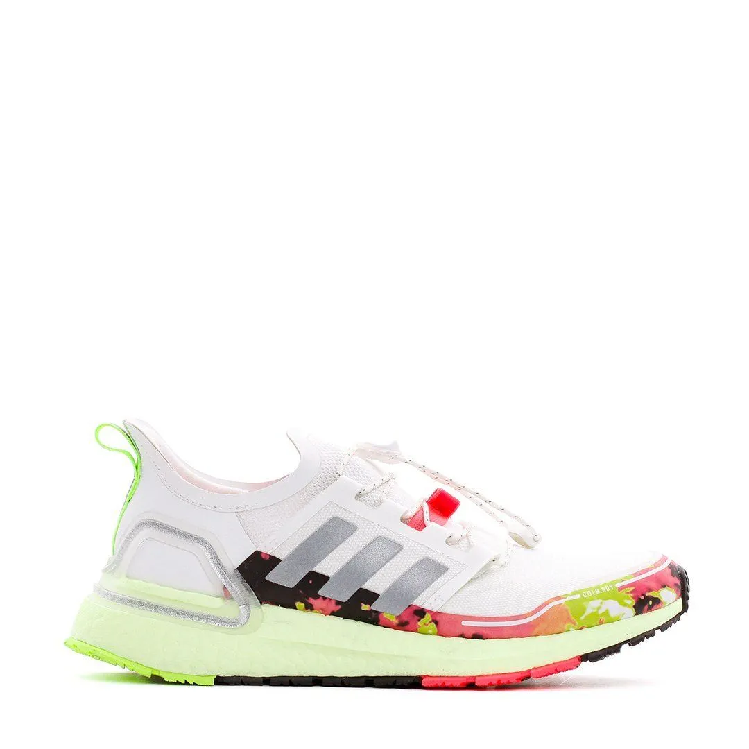 Photo Glam Adidas Running Women Ultra Boost C.RDY White Green Pink Ultraboost FV6995