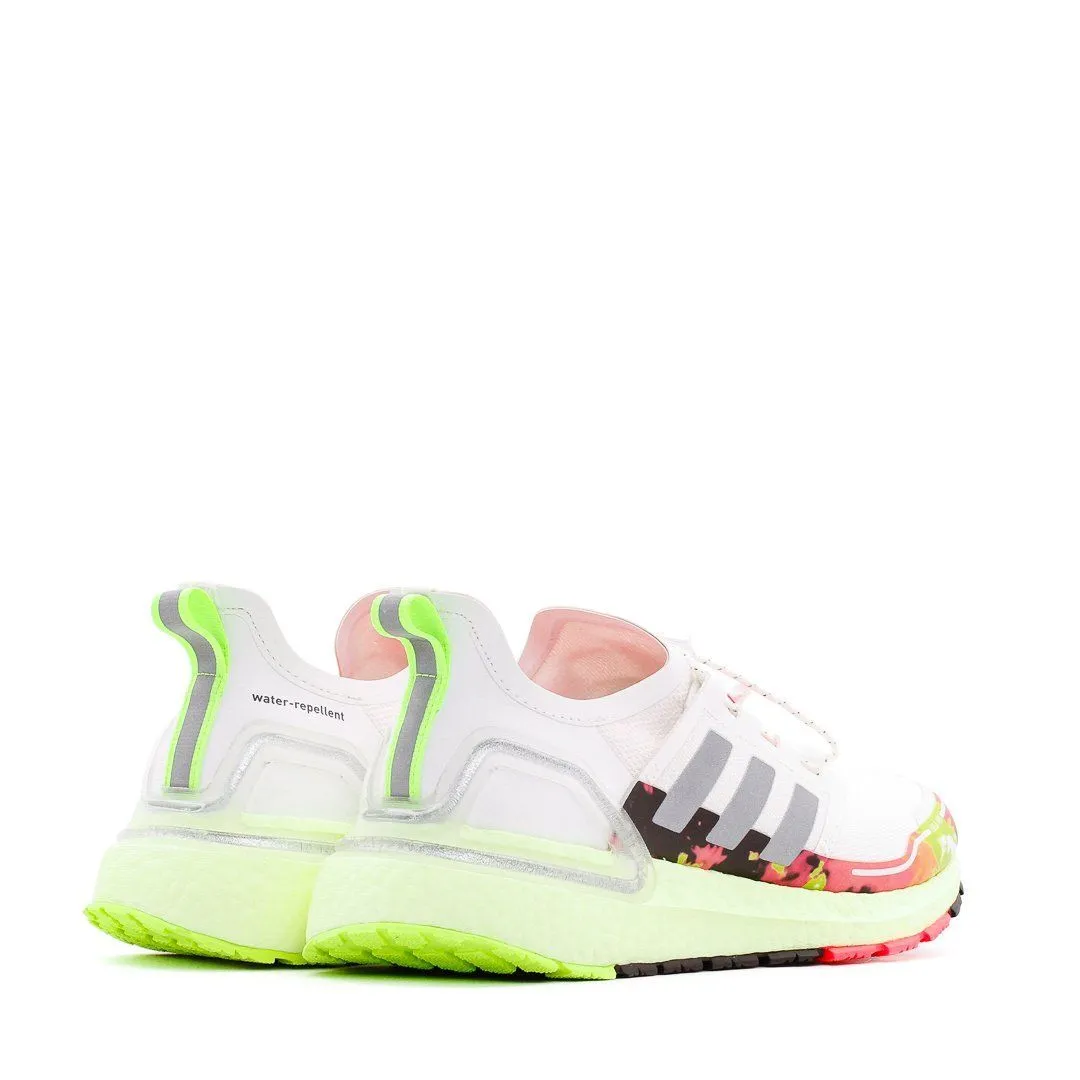 Dance Mode Ankle wrap Adidas Running Women Ultra Boost C.RDY White Green Pink Ultraboost FV6995
