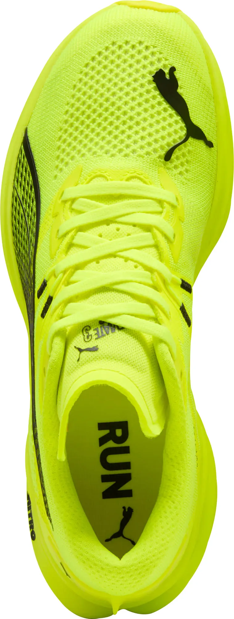 Waterproof Standing All Puma Deviate Nitro 3 Mens Running Shoes - Yellow