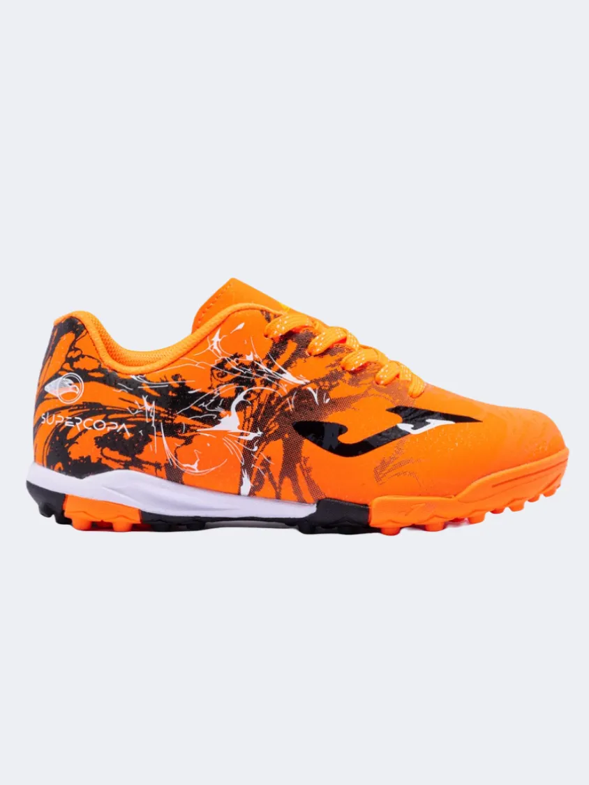 High Motion Compression Zone Joma Super Copa 2408 Kids Football Shoes Orange