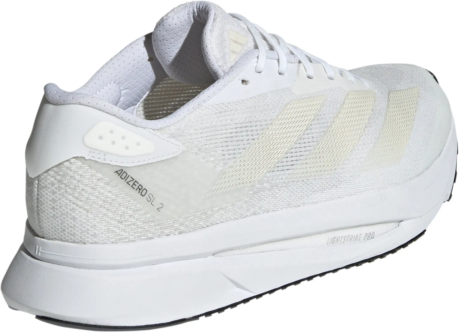 Ventilated Mesh Long Distance adidas Adizero SL 2 Mens Running Shoes - White