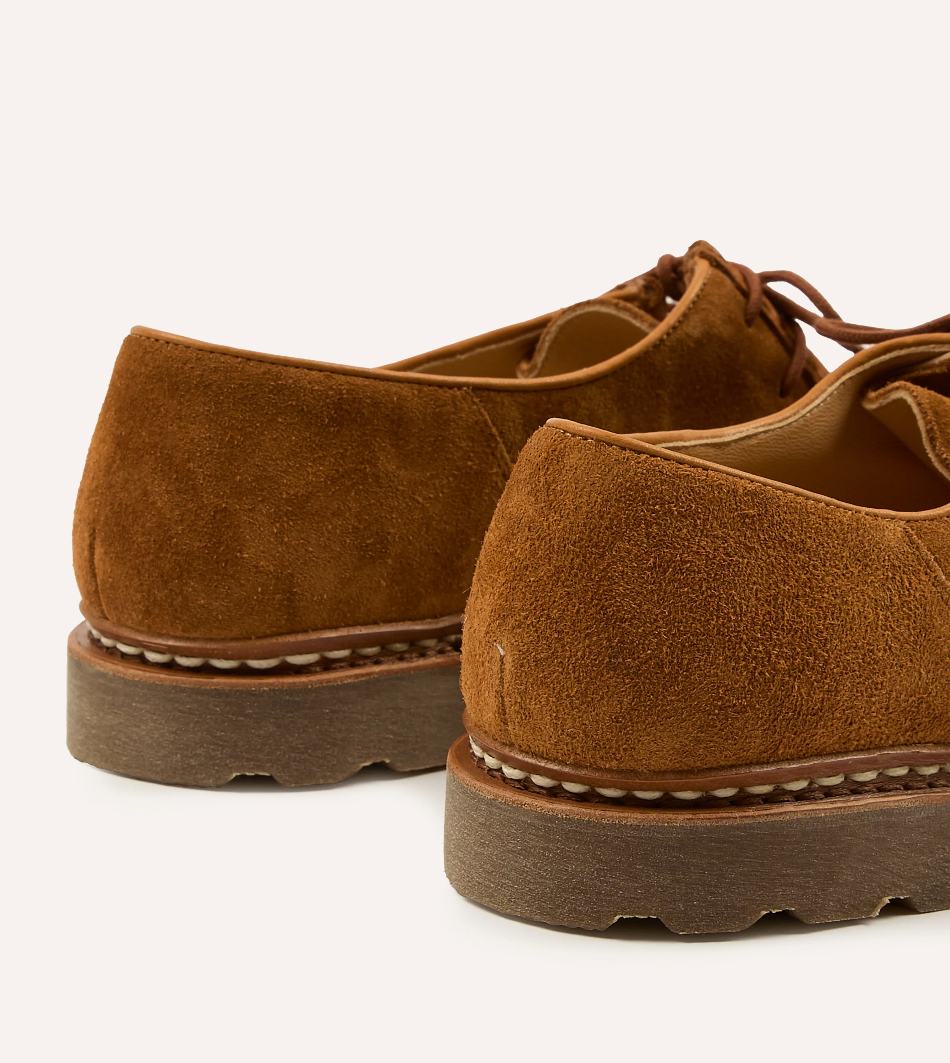 Paraboot Michael Whiskey Suede Derby Shoe Active Day