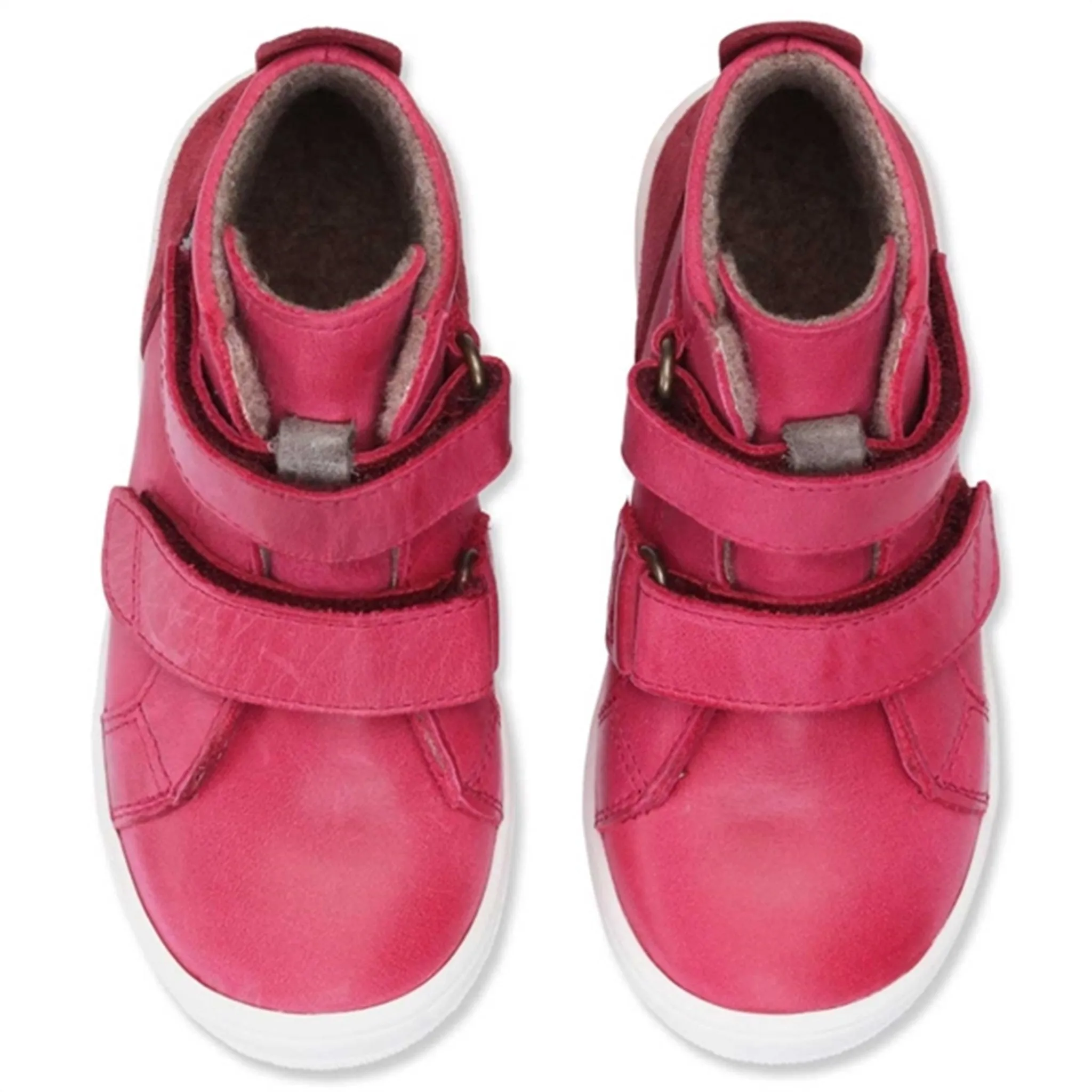 Bundgaard Storm Velcro Tex Shoes Dark Pink Snow Outdoor Expedition