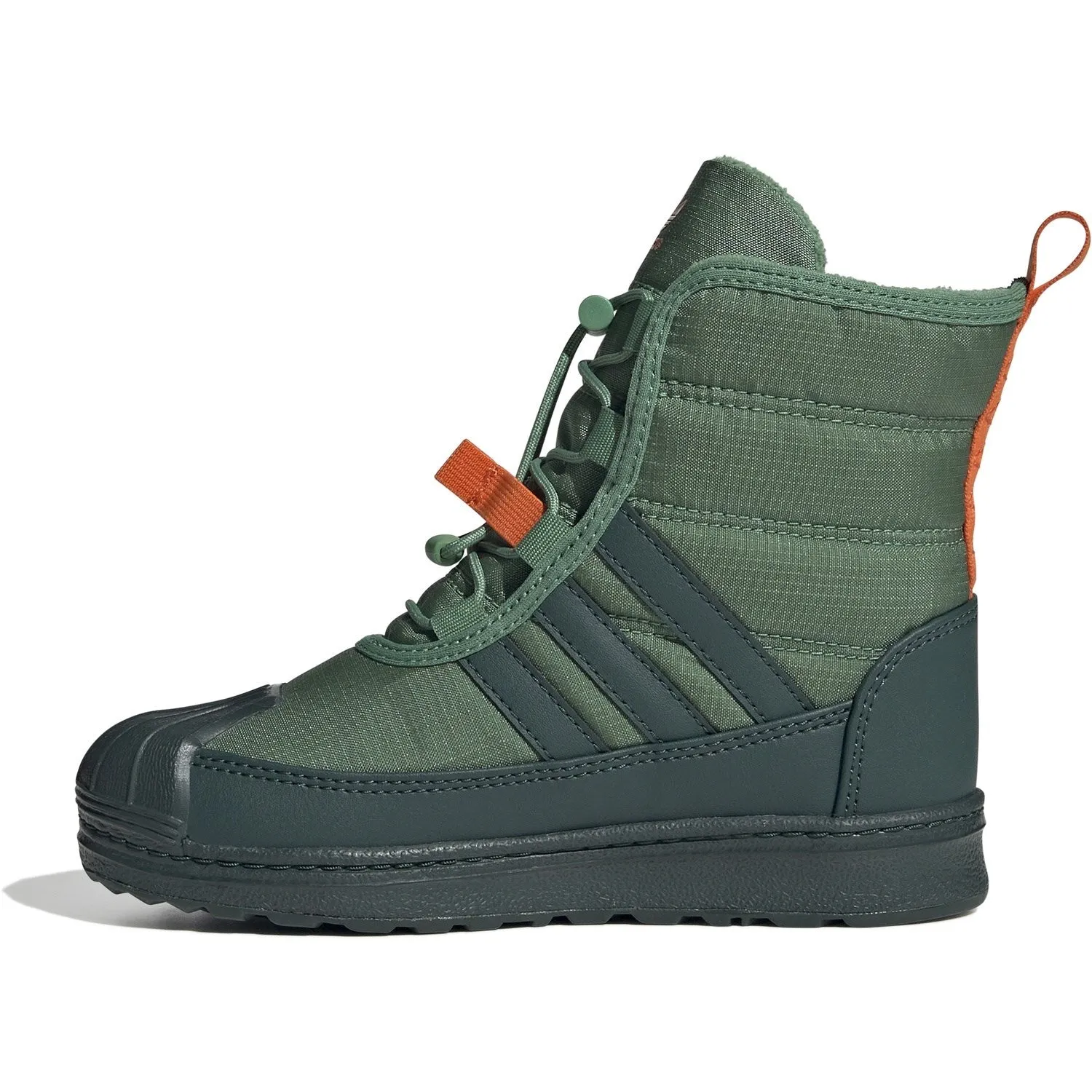 adidas Originals Preloved Green/Mineral Green/Orange Superstar 360 Boot 2.0 C Bootr Chilly Footwear