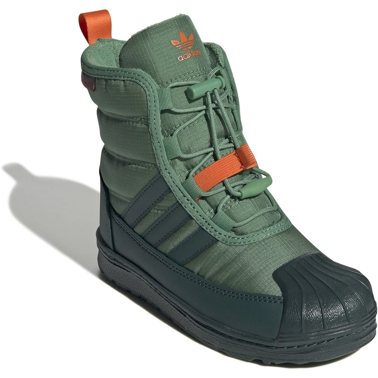 Outdoor Snow Adventure adidas Originals Preloved Green/Mineral Green/Orange Superstar 360 Boot 2.0 C Bootr