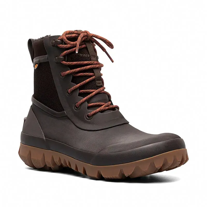Snow Winter Frozen Terrain Protection Men's Arcata Urban Lace Dark Brown