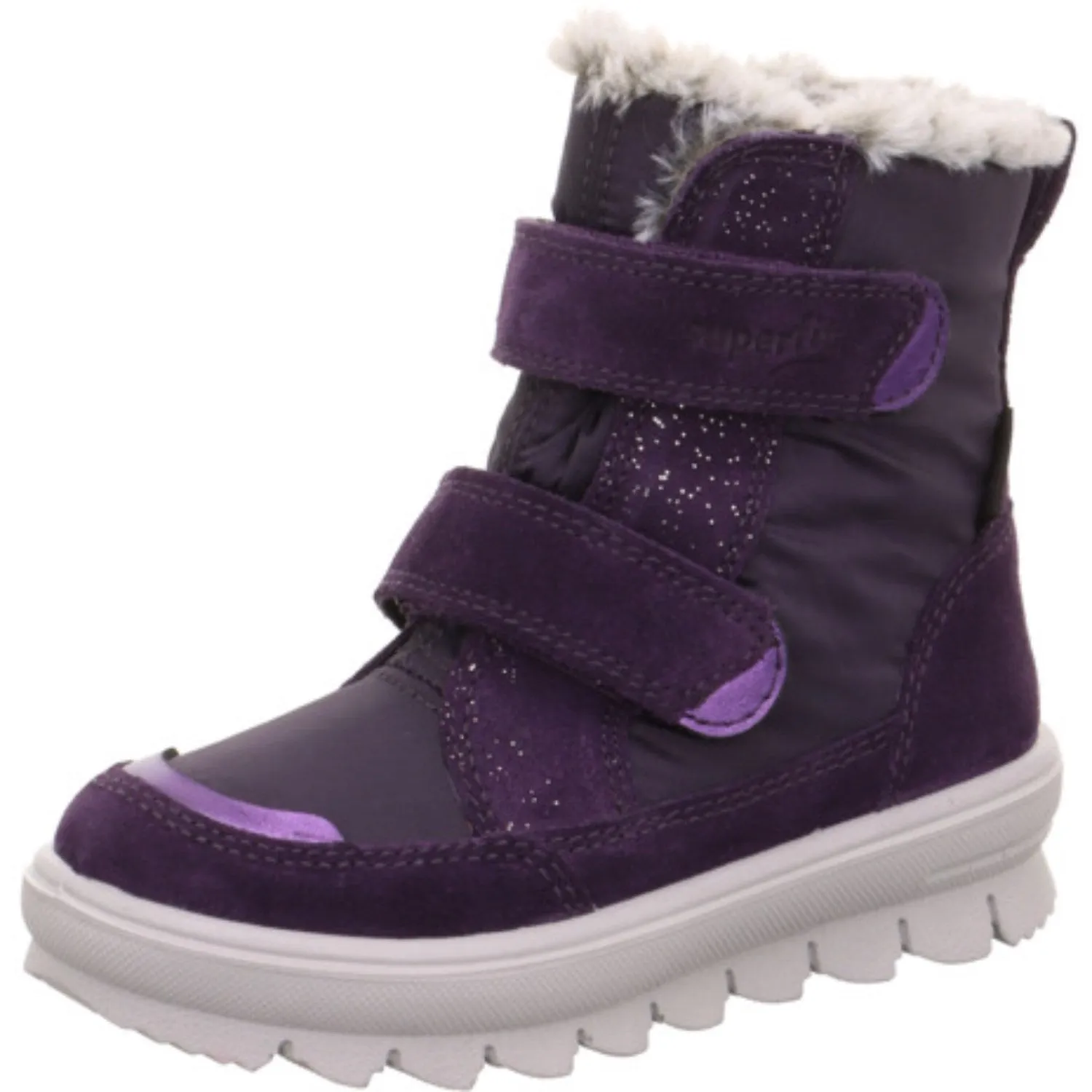 Superfit Purple Flavia Boots With Warm Lining Snow Winter Trekking Gear Winter Performance