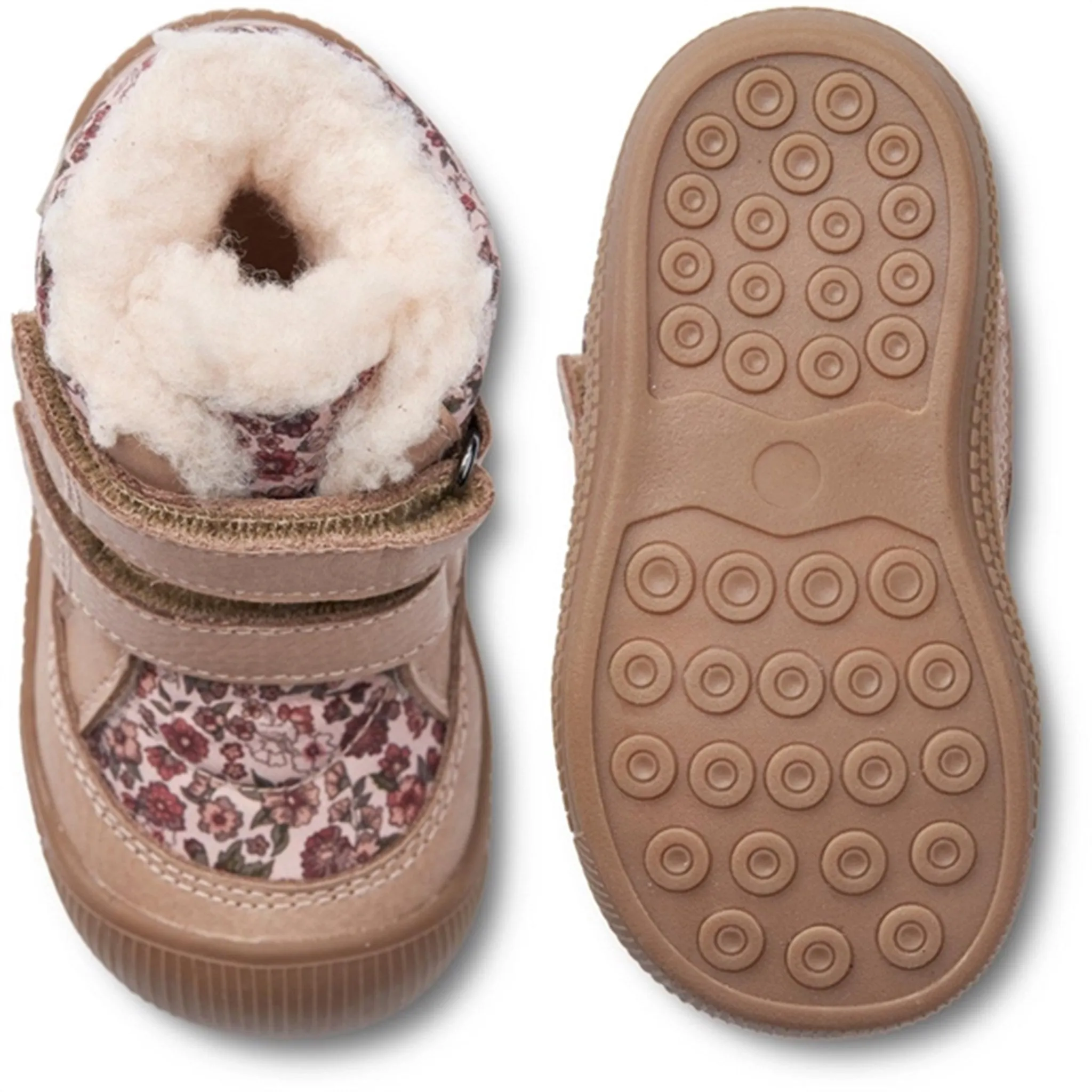 Snow Trekking Expedition Arctic Steps Wheat Winter Boots Daxi Wool Tex Print Rose Dust Flowers