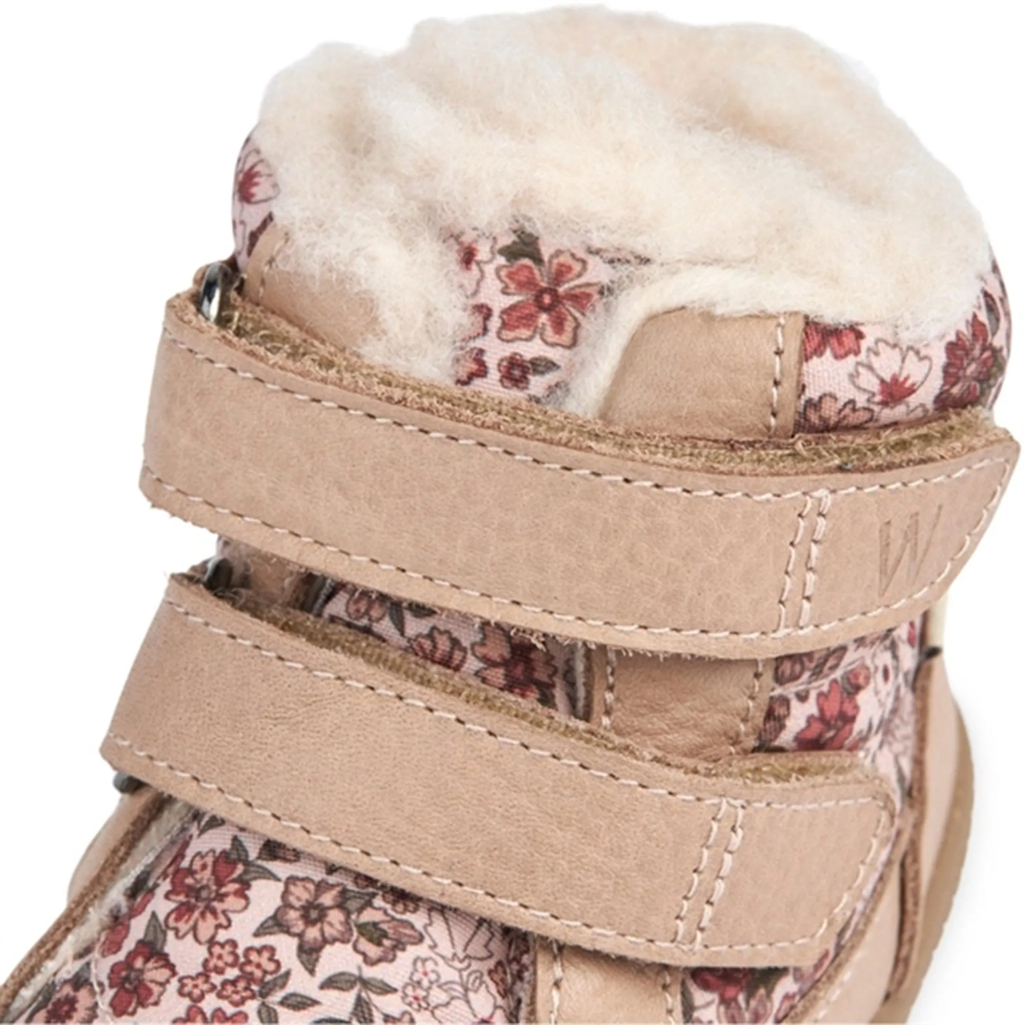 Wheat Winter Boots Daxi Wool Tex Print Rose Dust Flowers Snow Snow Adventure