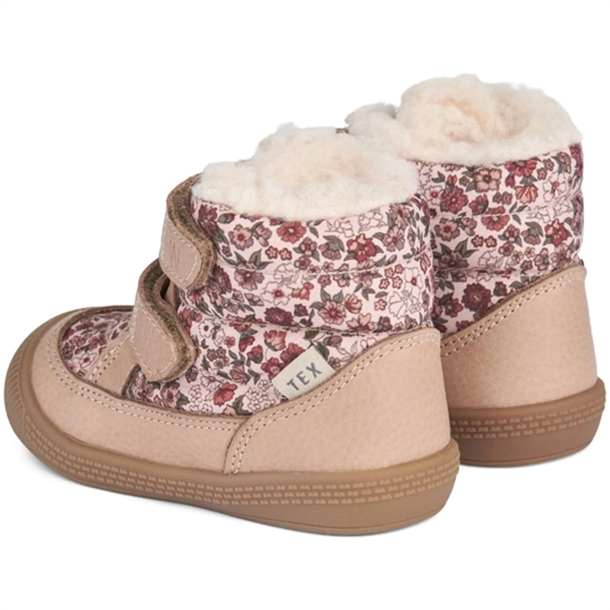 Wheat Winter Boots Daxi Wool Tex Print Rose Dust Flowers Snow Winter Trek
