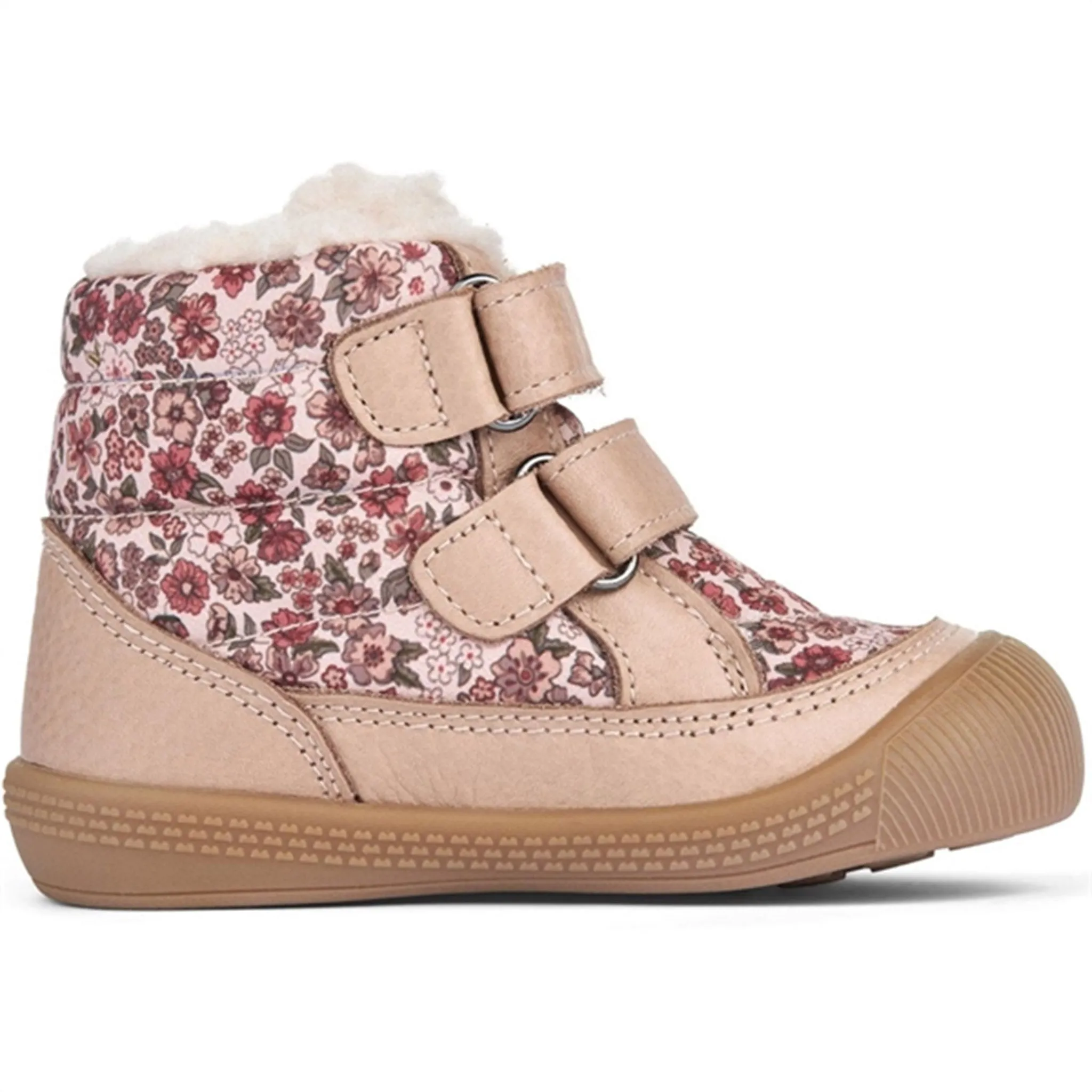 Wheat Winter Boots Daxi Wool Tex Print Rose Dust Flowers Outdoor Comfort Outdoor Terrain