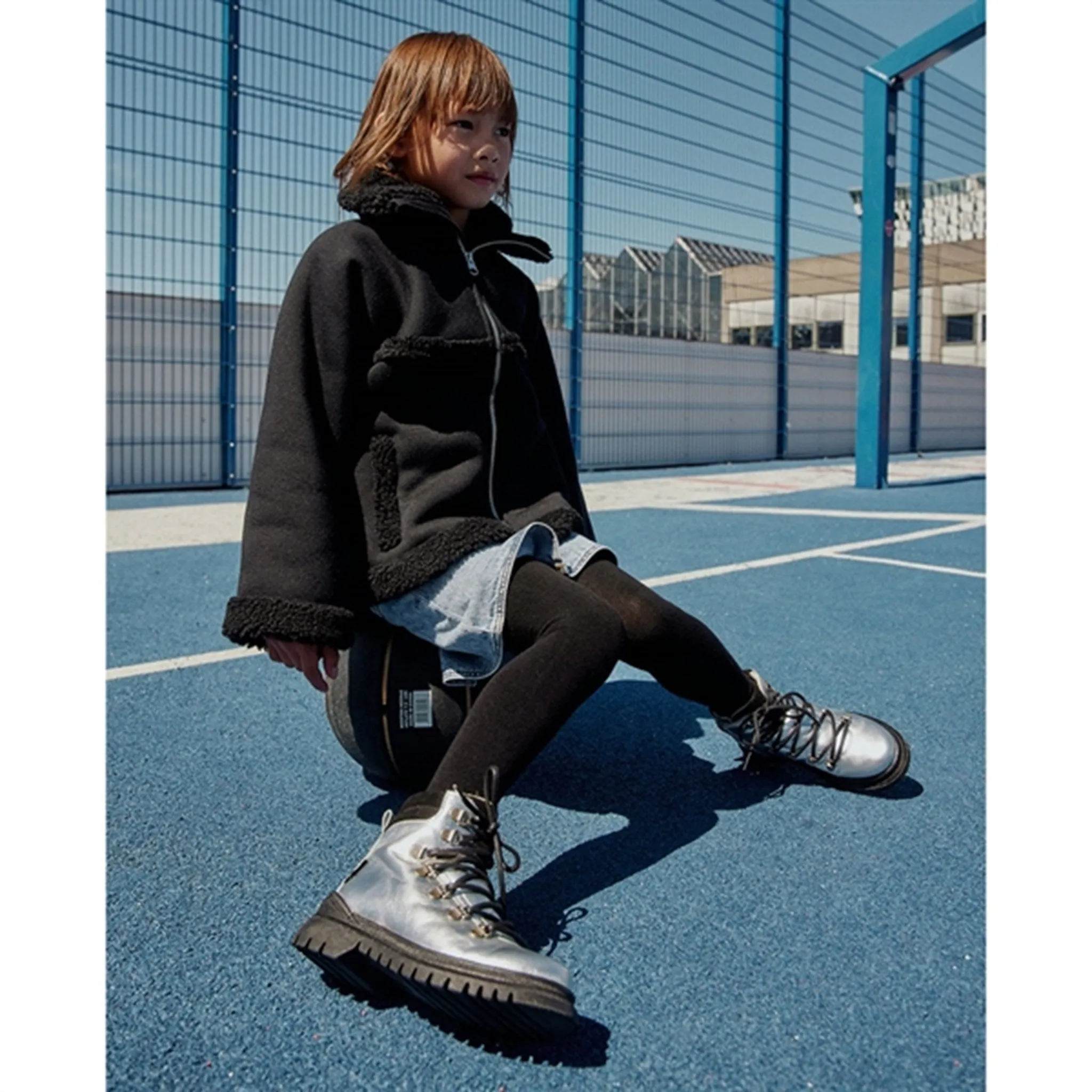 Soft Touch Angulus Tex Lace Boots With Zipper Silver/Black