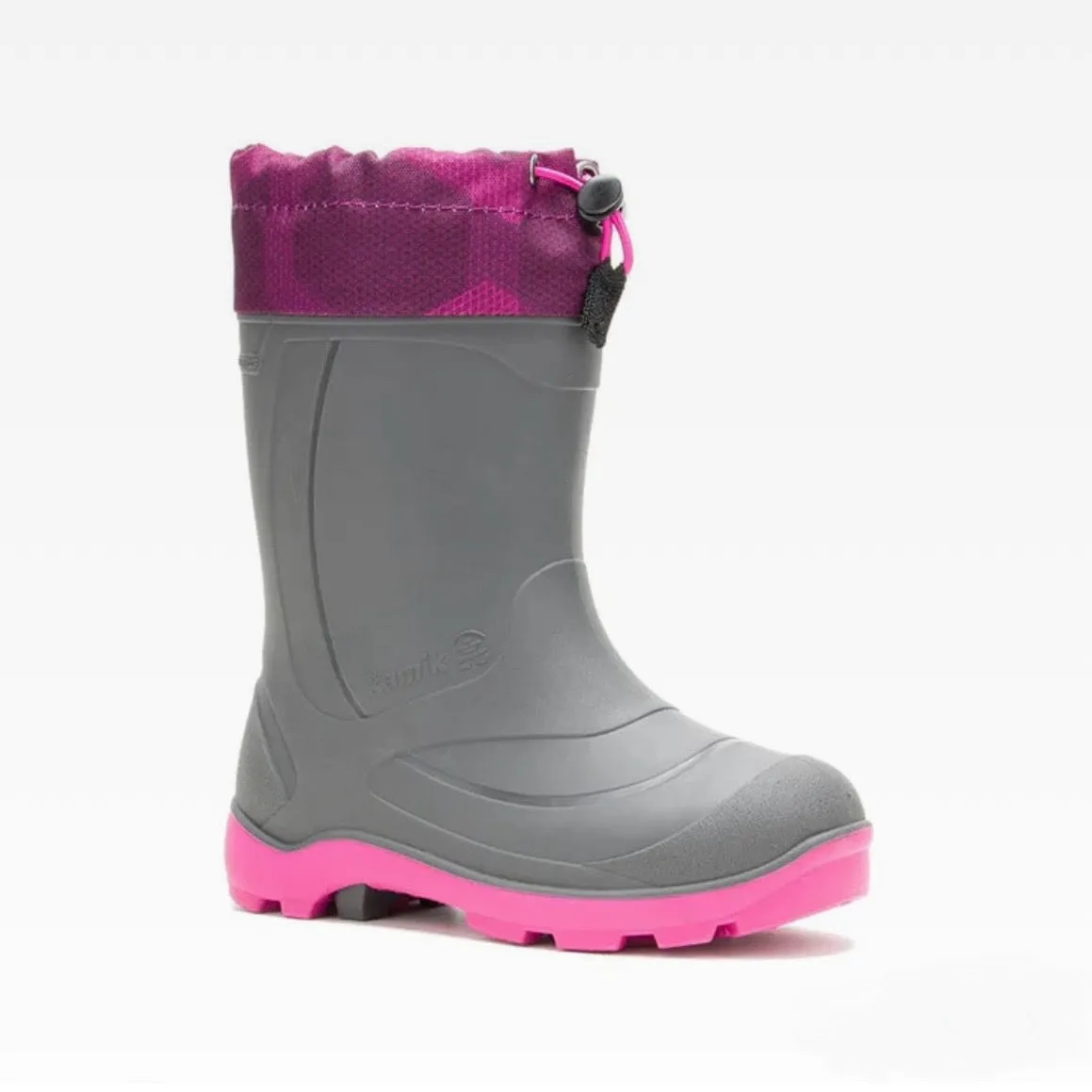 Snow Trekking Expedition Kamik Black/Charcoal/Magenta Snobuster 2 Boot