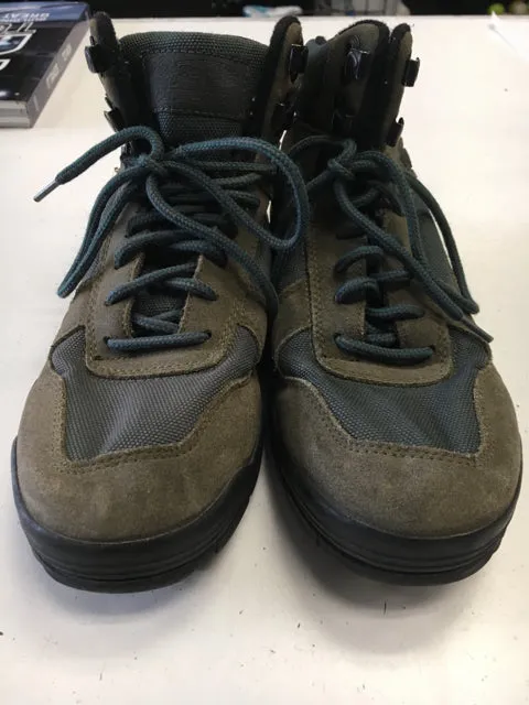 Vasque Skywalk Brown/Blue Size 8 Used Hiking Boots Walking Path Trail Speed